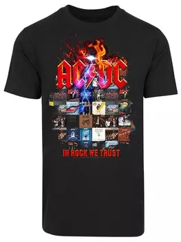 Футболка F4Nt4Stic ACDC, черный