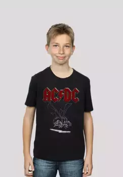 Футболка F4NT4STIC "ACDC Fly On The Wall 1985 для детей и мужчин", принт, черный