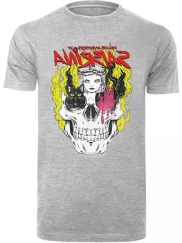 Футболка F4Nt4Stic Adventures Of Sabrina Boys Skull, пестрый серый
