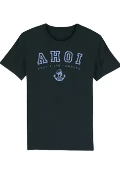 Футболка F4NT4STIC Ahoi Knut & Jan Hamburg, черный