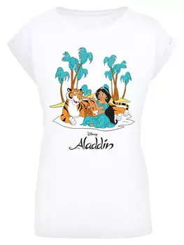 Футболка F4NT4STIC Aladdin Jasmine Abu Rajah Beach, белый