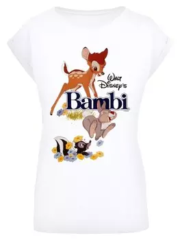 Футболка F4NT4STIC Bambi Poster, белый