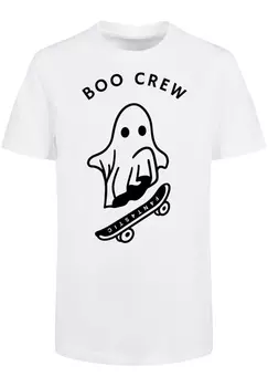 Футболка F4NT4STIC Basic Kids Tee Boo Crew Halloween, белый