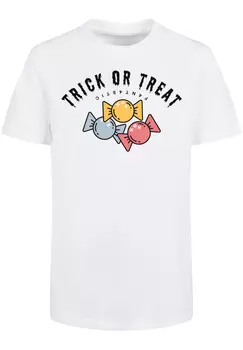 Футболка F4NT4STIC Basic Kids Tee Trick Or Treat Halloween, белый