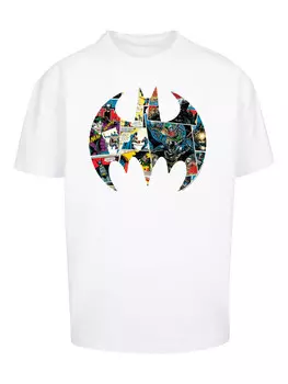 Футболка F4NT4STIC Batman Comic Book Logo, белый