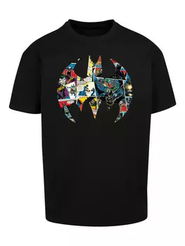 Футболка F4NT4STIC Batman Comic Book Logo, черный