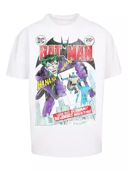 Футболка F4NT4STIC Batman Joker Playing Card Cover, белый