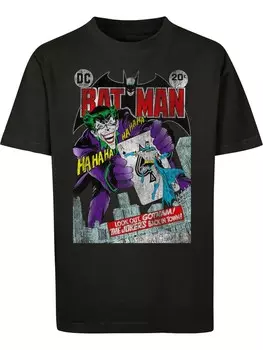Футболка F4NT4STIC Batman Joker Playing Card Cover, черный