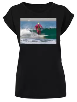 Футболка F4NT4STIC Batman TV Serie Joker Surfing, черный