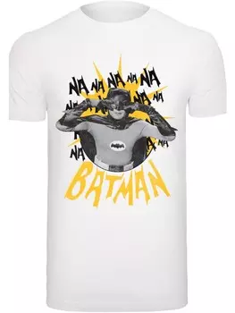 Футболка F4NT4STIC Batman TV Serie Nananana, белый