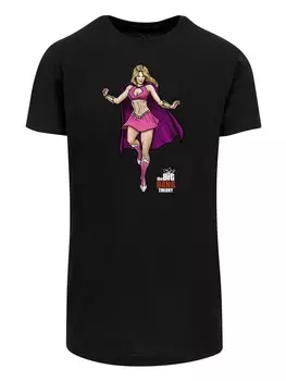 Футболка F4NT4STIC Big Bang Theory Penny Superhero, черный