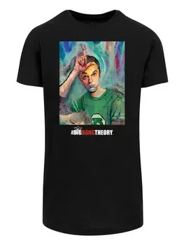 Футболка F4NT4STIC Big Bang Theory Sheldon Loser Painting, черный