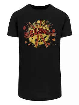 Футболка F4NT4STIC Big Bang Theory TV Serie Bazinga Explosion, черный