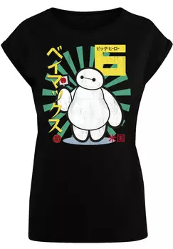 Футболка F4NT4STIC Big Hero 6 Baymax Lollypop, черный
