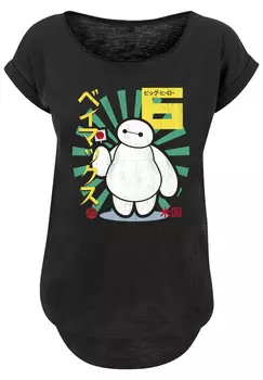 Футболка F4NT4STIC Big Hero 6 Baymax Lollypop, черный