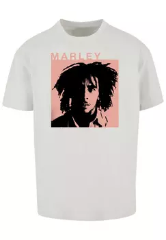 Футболка F4NT4STIC Bob Marley Reggae Music by Rock Off, цвет lightasphalt