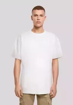 Футболка F4NT4STIC "Brooklyn 98 NY OVERSIZE TEE", принт, белый