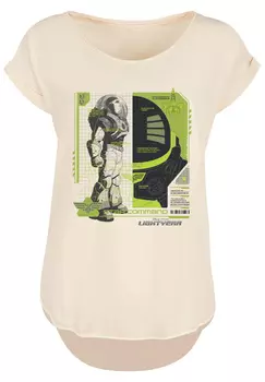 Футболка F4NT4STIC Buzz Lightyear Buzz Tech Panel, белый