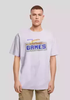 Футболка F4NT4STIC "California Games Plate", принт, цвет Lilac