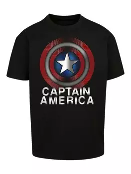 Футболка F4Nt4Stic CAPTAIN AMERICA, черный