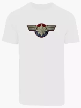 Футболка F4Nt4Stic Captain Marvel, белый