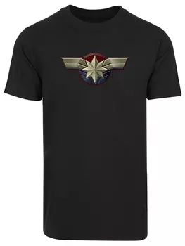 Футболка F4Nt4Stic Captain Marvel, черный