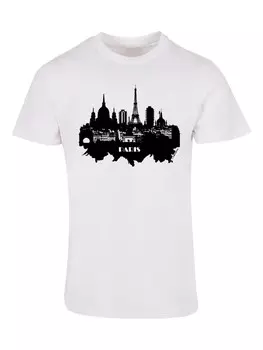 Футболка F4Nt4Stic Cities Collection - Paris skyline, белый