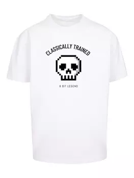Футболка F4NT4STIC Classically Trained Retro Gaming SEVENSQUARED, белый