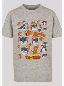 Футболка F4NT4STIC, цвет heather grey