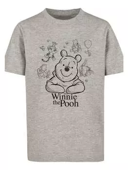 Футболка F4NT4STIC, цвет heather grey