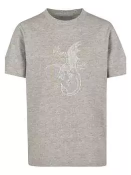 Футболка F4NT4STIC, цвет heather grey