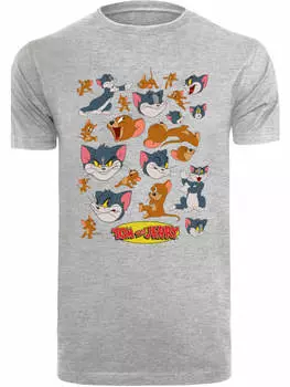 Футболка F4NT4STIC, цвет heather grey