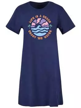 Футболка F4NT4STIC, цвет lightnavy