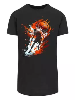 Футболка F4Nt4Stic, цвет Orange/Black