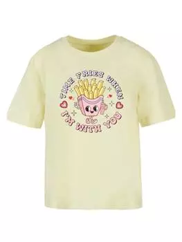 Футболка F4NT4STIC, цвет softyellow