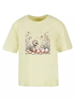 Футболка F4NT4STIC, цвет softyellow