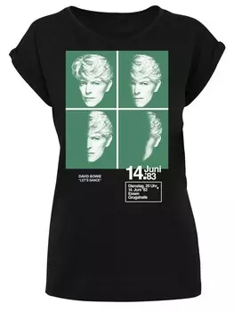 Футболка F4NT4STIC David Bowie 1983 Concert, черный