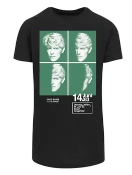 Футболка F4NT4STIC David Bowie 1983 Concert Poster, черный