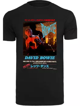 Футболка F4NT4STIC David Bowie Asian Poster, черный