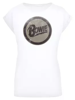 Футболка F4NT4STIC David Bowie Logo, белый