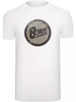 Футболка F4NT4STIC David Bowie Logo, белый