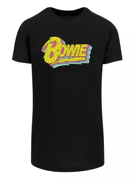 Футболка F4NT4STIC David Bowie Moonlight 90s Logo, черный