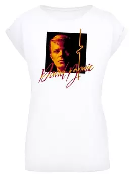 Футболка F4NT4STIC David Bowie Photo Angle 90s, белый