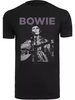 Футболка F4NT4STIC David Bowie Rock Poster, черный