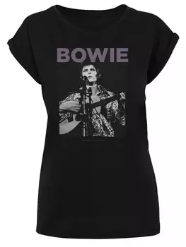 Футболка F4NT4STIC David Bowie Rock Poster, черный