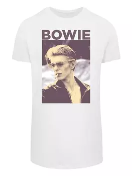 Футболка F4NT4STIC David Bowie Smoking Photograph, белый