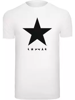 Футболка F4NT4STIC David Bowie Star Logo, белый