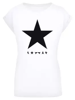 Футболка F4NT4STIC David Bowie Star Logo, белый