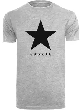 Футболка F4NT4STIC David Bowie Star Logo, пестрый серый