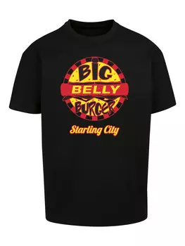 Футболка F4NT4STIC DC Comics Arrow Big Belly Burger Logo, черный